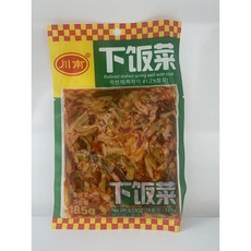 천미방 중국식품 촨남 하반 짜차이 하반채 짜사이, 185g, 4개