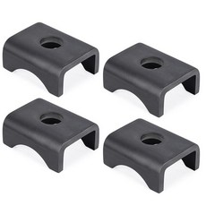 Lonffery 트레일러 차축 스프링 퍼치 시트 4팩 4.4cm(1-3/4인치) 원형 차축용 SP-4 907.2-997.9kg(2000-2200파운드) 지원 스틸 용접 온, FPSSR175