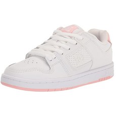 DC Shoes 여성용 만테카 4 LX 화이트/핑크