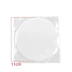 버거 프레스 붙지 않는 패티 메이커(왁스 종이 포함) 주방 바베큐 그릴용 알루미늄, 01 100PCS