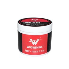 複古髮油定型清香保濕大背頭美式油頭港風側背髮蠟男士髮膠造型, 1個, woowshine複古髮油