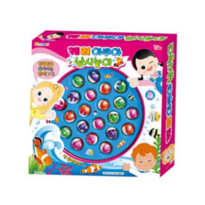 물고기잡기세트 어린이 실내 놀이 게임 캐리 아쿠아 낚시놀이 세트, 본상품