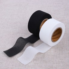 짱패브릭 (18미터) 3cm 롤심지테이프, 화이트, 1개