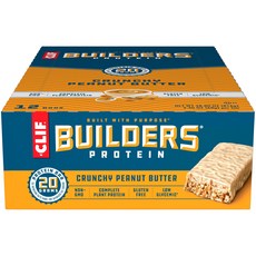 Builders蛋白棒 顆粒花生醬口味, 脆花生醬, 12條