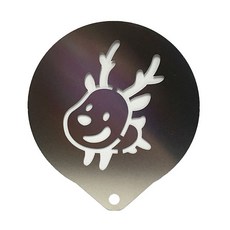 구떼 스테인리스 스텐실(06루돌프), 1개