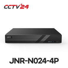 JWC JNR-N 800만화소 CCTV 4채널 8채널 16채널 PoE 고해상도 NVR 녹화기, JNR-N024-4P(4채널), NO HDD