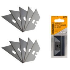 터프빌트 다용도 나이프 캠핑칼 장판칼 목공커터칼 접이식칼, 1개, 8. 커터날 30개입 TB-H4S30-80