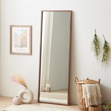 홈쇼핑 실용적인 813 벽걸이 전신거울 600 3colors luc*03159Hd, 월넛, 월넛