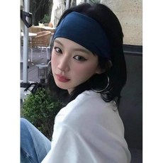 남성 여성 스포츠 헤드밴드 스웨트밴드 스트레치 탄성 짐 피트니스 러닝 요가 헤드랩 통기성 속건 흡수 헤어밴드, 녹색
