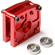 CNC 알루미늄 체인 기어 마운트 18 RC 교쇼 마드 포스 크루이저 VE 크러셔 폭스 USA1 업그레이드 부품 검정색, 빨강