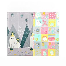 好的家居寶寶爬行墊 地墊 爬行墊 遊戲床 遊戲地墊 嬰兒防護地墊 幼兒遊戲地墊 防護地墊 寶寶地墊, 【加厚款】厚度20MM,, B 北極熊X學習樂園