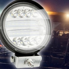 LED 원형 집중 확산형 랜턴 DC타입 60W 방수 IP67 차량용 낚시 이글스 선박용 써치라이트 dew+3831WZ, ONECOLOR／FREE, 1개, 본상품선택