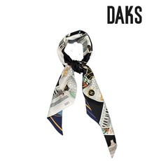 [백화점정품] 26년NEW 닥스 DAKS 실크스키니 스카프(양면) FKI003I