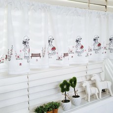 자수광목 바란스커튼6종 주문제작상품