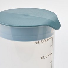 이케아 쉐이크통 500ml 계량컵 대용 프로틴 셰이커 스포츠 음료 휴대용, 1개