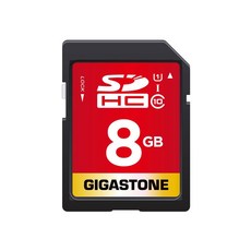 GIGASTONE 64GB SD 카드 2팩 UHS-I 케이스 미니 비디오 메모리 클래스 풀 카메라 캐논 10 U1 SDXC 2개 디지털 고속 포함 HD 올림푸스, SD 8GB U1 1팩