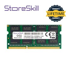 StoreSkill Memoria Ram DDR3 DDR3L 204Pin Sodimm 8GB 2GB 1333MHz 1600MHz 노트북 메모리용, 보여진 바와 같이, 옵션1, 1개