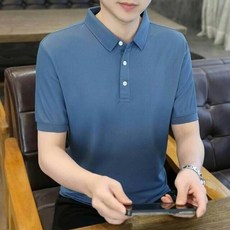 polo衫男士短袖上衣涼感衣吸濕排汗衣大尺碼短版休閒運動上衣服夏季商務立領高爾夫球衫男裝薄冰絲短袖T恤男生寬版透氣速乾衣-