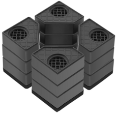 특대형 세탁기받침대 파시오네 건조기 냉장고 높이조절 단차 받침, 1세트, 11.5cm 4개 1set