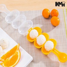 미니 3단 주먹밥틀 미니주먹밥틀 아기밥볼메이커 주먹밥만들기, 주먹밥3단틀