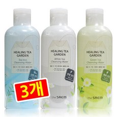더샘 힐링 티 가든 클렌징워터 300mlx3ea, 02)티트리x2ea + 화이트티, 2개, 300ml