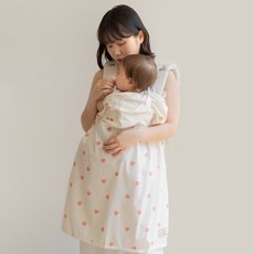 메르베 아기 햇빛 가리개 아기띠워머 다용도 후드 블랭킷 바람막이, 플럼플럼