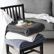 여름이불 와플 슈퍼싱글 세트, 핑크