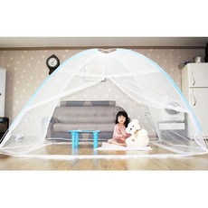 200x200 생활용품 침대 모기장텐트 원터치모기장