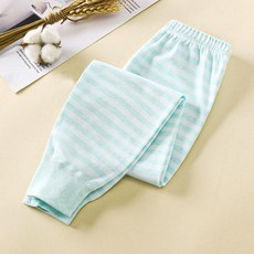 【洁白】兒童秋褲秋季新款寶寶睡褲男童純棉女童線褲保暖襯褲長褲無骨童裝