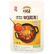 다담 사골부대 찌개양념, 130g, 15개