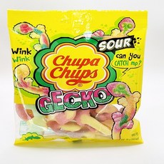 츄파춥스 사워 게코 젤리, 90g, 12개