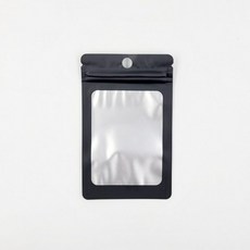 어린이집 구디백 고급 포장용 블랙 반투명 컬러 지퍼백(7.5cm X 12cm) 대량 주문 단체 유치원 초등 생일 답례품 돌잔치