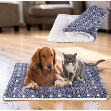 강아지 사계절 토퍼 방석 대형견 침대 고양이 노령견 반반 집 펫 담요 쿠션 반려