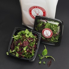 쉐프의정원 혼합 샐러드채소 베이비채소 어린순 어린잎 혼합 100g 250g 500g 1kg, 베이비채소 250g, 1