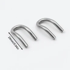 5pcs 오토바이 배기 스프링 U 후크 텔레스코픽 고정 길어진 스쿠터 탈출 어댑터 모토 스쿠터 배기 파이프, 01 onesize