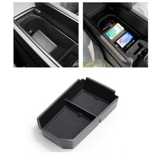 자동차 보관함 BMW 호환 5 시리즈 G60 520i M 스포츠 2024 ~ 팔걸이 중앙 콘솔 잡화 정리함 트레이 선반 액, 01 Armrest Box