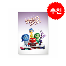 디즈니 픽사 인사이드 아웃 2 A3 펄 포스터 #1 새로운 감정들의 출현, 아르누보, Disney and Pixar