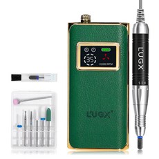 L'UGX 35000RPM 전기 네일 머신 네일 머신 프로 네일 드릴 연마 손톱 연마 집, 1