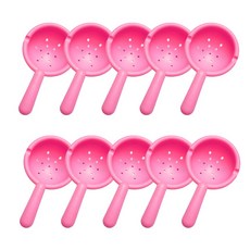 미니 뜰채 장난감 핑크뜰채10개 목욕장난감 물놀이, 1세트, 핑크