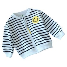 萱寶媽咪baby童裝館 韓版兒童春秋薄款休閒拉鍊外套 女童條紋外套 男童彩虹印花外套 連帽條紋外套 童裝兒童薄款外套 童外套 休閒外套 動物造型外套