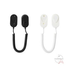 홀더 여행용 캠핑용 캠핑 스포츠 2개 브이앤맥 핸드폰스트랩, 블랙