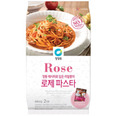 대상 청정원 크림 로제파스타, 644.4g, 11개
