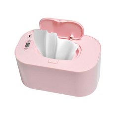 USB 물티슈 워머 디지털 디스플레이 대용량 온도 조절 가능 난방 디펜서, 6) Pink Adjustable TEMP, 1개