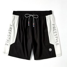 男款泳褲 防尷尬舒適寬鬆大碼五分沙灘褲 可下水