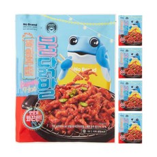 노브랜드 X 진로 직화무뼈불닭발, 5개, 150g