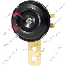 汽車喇叭 蝸牛喇叭 電喇叭 摩托車喇叭 大貨車喇叭 工程車喇叭 防水超響 12V/24V通用, 1個, 陞級高音12v小喇叭