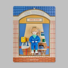 CBB THEATER OREE Staff - Oasis Kiosk 서커스보이밴드 피규어 오아시스 키오스크, 1개