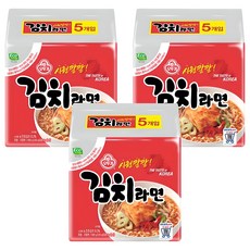 OTTOGI 不倒翁 泡菜拉麵 120g, 15包