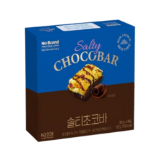 노브랜드 솔티초코바, 3박스, 152g