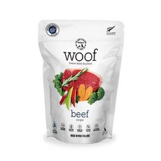 woof 狗狗冷凍乾燥生食餐 - 雞肉口味, 280g, 1個, 牛肉